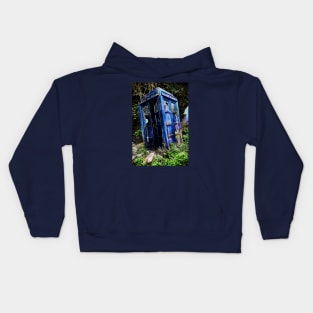 Lost police box Kids Hoodie